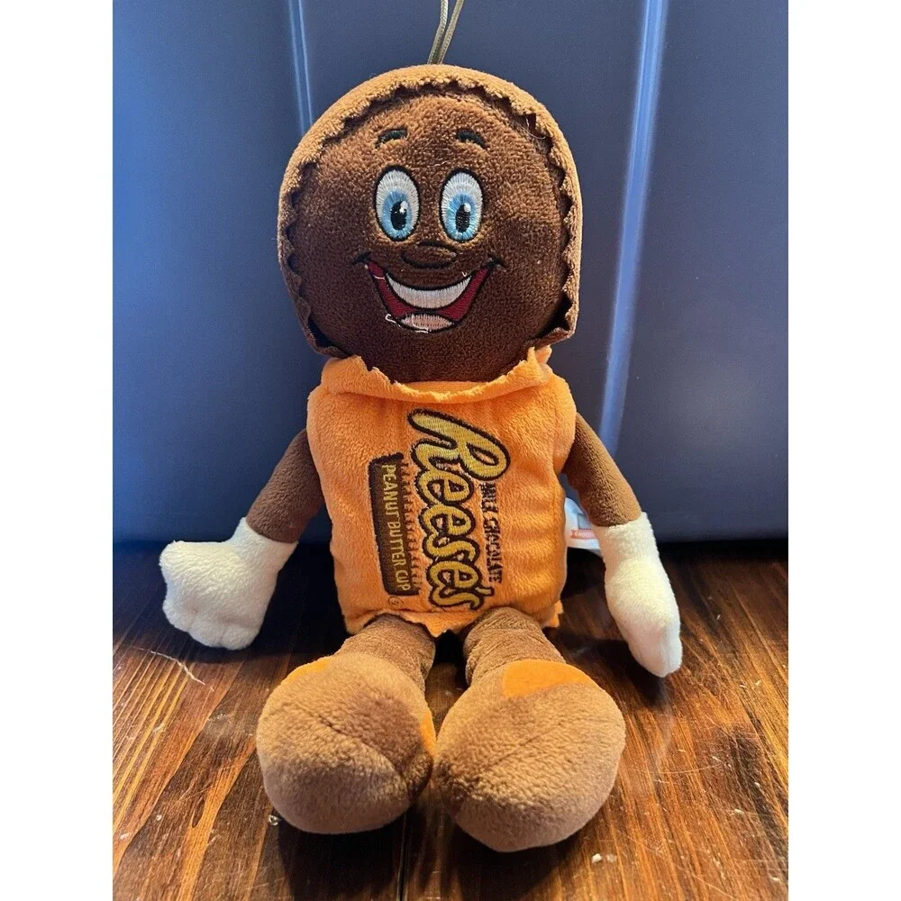 Hershey Parks Plush Toys Hershey Milk Chocolate Bar & Reese’s Peanut Butter Cup